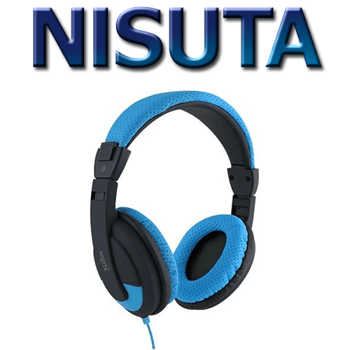 Auricular Nisuta Tipo Vincha C/Mic (NS-AU16A) Azul