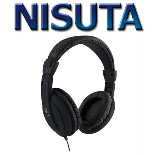 Auricular Nisuta Tipo Vincha C/Mic (NS-AU16N) Negro