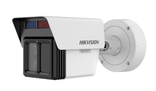 Camara Bullet Deepinview x4MP Triple Lente IP67, IK10 Hikvision (iDS-2CD7T46G2/VX3-IHSY)