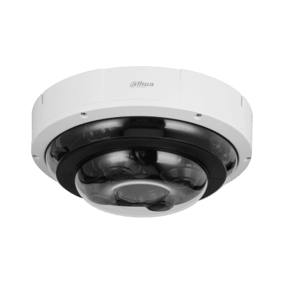 Camara IP Dahua de 4 x 5MP Domo Wizmind Panorámico de 4 Direcciones (DH-IPC-PDBW82041P-B360-E4-2812-ATC-S2)