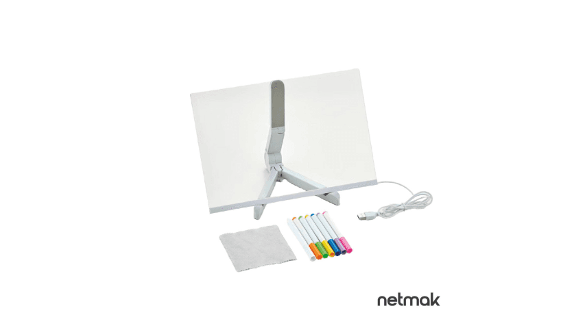 Pizarra de Acrlico Lumi 4000K con Marcadores Netmak (NM-PM105)