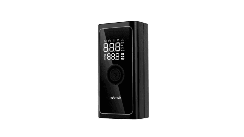 Compresor de Air Con Powerbank Netmak (NM-CA101)