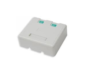 Roseta Doble C/Tapa Cat5 GLC (CE-4008)