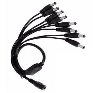 Cable Conector de Alimentacion Divisor 1 a 8 Plug Pronext (AR 8 SPLITTER)