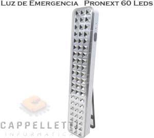 Luz de Emergencia de 60 Leds Pronext (EL 060SM)