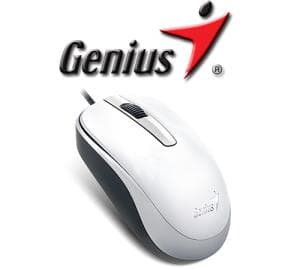 Mouse USB Genius DX-120 Blanco (31010115102)