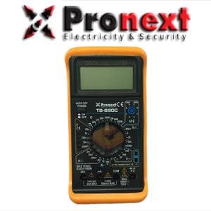 Tester Digital Pronext Con Medicion de Temperatura (TS 890C)