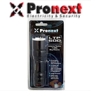 Linterna Tactica Pronext (LTP 600) 1 LED 3 Pilas AAA No Incluidas