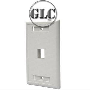 Faceplate GLC 1 Puerto Blanco (CE-4035)