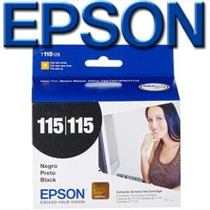 Cartucho EPSON T115 Negro x 2 Unidades Original (T115126-AL)