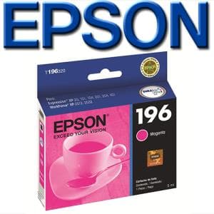 Cartucho EPSON T196 Magenta Original (T196320-AL)