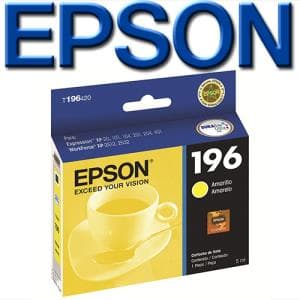 Cartucho EPSON T196 Amarillo Original