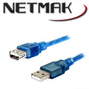 Cable Alargue USB 1.80 Mts Netmak (NM-C09 1.8)