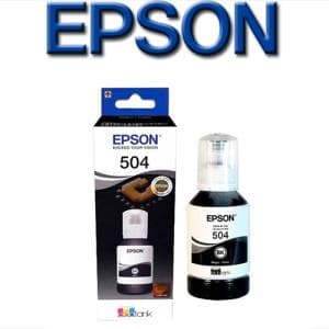 Botella EPSON 504 x 127ml L4150 / L6191 Negra (T504120-AL)