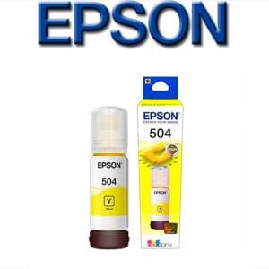 Botella EPSON 504 x 70ml L4150 / L6191 Amarilla (T504420-AL)