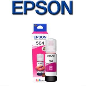 Botella EPSON 504 x 70ml L4150 / L6191 Magenta (T504320-AL)