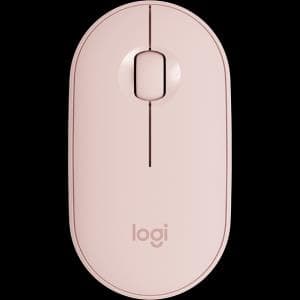 Mouse Inalambrico Logitech M350 Pebble (910-005769) Rosa