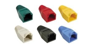 Capuchon RJ45 de Plastico X100Un ReguVolt Rojo (RV-CAP-R)