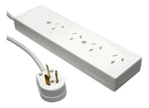 Zapatilla 220V Con Interruptor 4 Tomas 5 Mts RICHI (PM564)