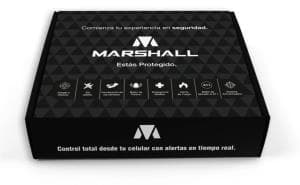 Kit de Alarma Inalambrica Marshall 4G Iris Pet RF/Marshall 4G/1 Pulsar RF/1 Remo Touch/Bateria/Cartel