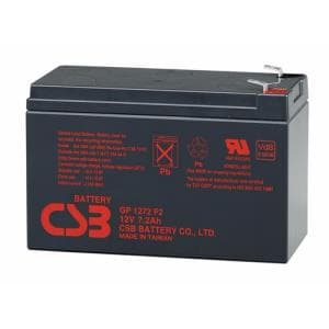 Batería de plomo ácido sellada de 12V, 7.2A CSB (GP1272F2)