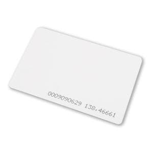 Tarjeta para control horario Blanca (MILFCARD)