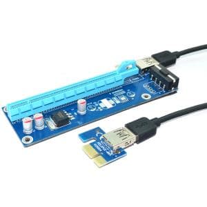 Riser Pci-e 16x A 1x Usb 3.0 60cm (PCE164P-N09 VER009S PLUS PCI-E 1X TO 16)