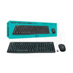 Teclado+Mouse Logitech Wireles MK295 Silent Black (920-009792)