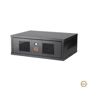 Rack 19'' 3U 370Mm GLC (GLC-MURAL-3U370) Negro