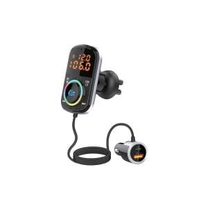 Transmisor FM Bluetoooth con 2USB y Carga Rapida QC3.0 Nisuta (NS-FM72)