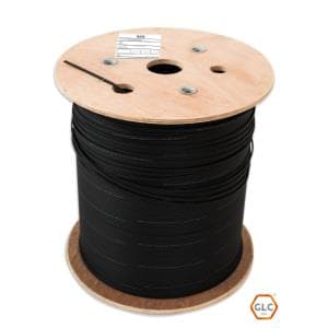 Drop Cable Flat 4 Cores SM FIG.8 C/Portante de Acero x1000mts (GLC-DROP-4-FLAT-AC)