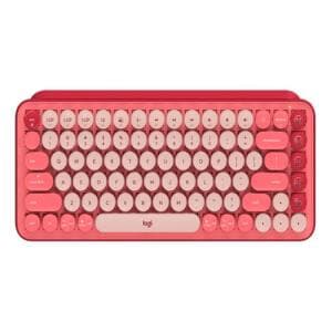 Teclado Logitech POP Keys Mecanico Rosa Coral (920-010715)