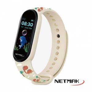 Reloj Smart Kids Bluetooth Netmak Beige (NM-KIDS)