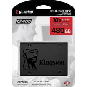 SSD 480 Gb Sata III A400 Kingston (SA400S37/480G)
