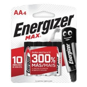 Pila Energizer Alcalina AA Blister X4 1.5V (AA BP4)