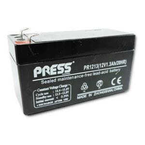 Bateria de Gel Recargable de 1.3A  12V PRESS (PR1213)