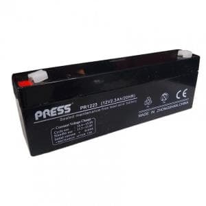 Bateria de Gel Recargable de 2.3A  12V PRESS (PR1223)