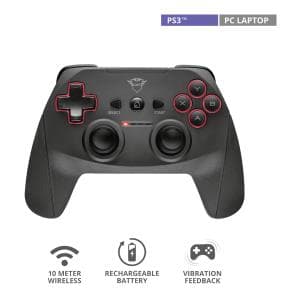Joystick Trust PC/PS3 Inalambrico YULA (GXT-545) 20491-02