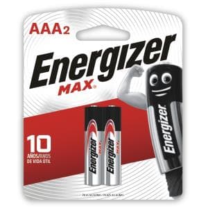 Pila Energizer Alcalina AAA Blister X2 1.5V (AAA BP2)