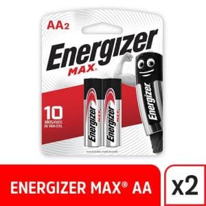Pila Energizer Alcalina AA Blister X2 1.5V (AA BP2) (BP X12)