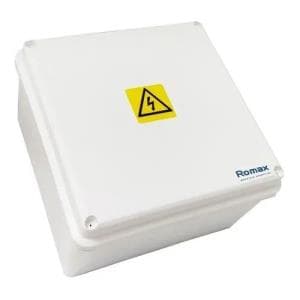 Caja Plastica Estanco Cuadrada 10x10x8 Romax (501)