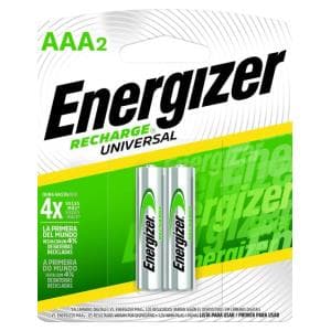 Pila Energizer Recargable AAA X2 1.2v 700mAh (AAABP2)