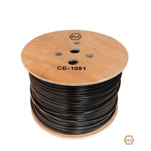 Cable UTP GLC MAX Exterior Cat5e Con Portante Acero 305 Mts (CE-1051)