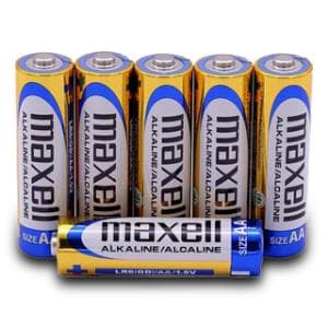 Pila Maxell Alcalina AA Blister x6 1.5V (AA-6BP) (BP X24)