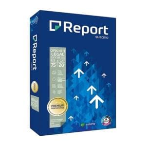 Resma Papel Oficio 1 216mm x 356mm Report Premium 75 Grs x 500 Unidades Suzano
