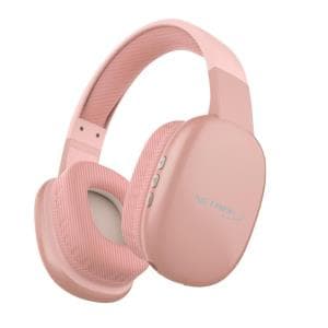Auricular Bluetooth Dual Tipo Vincha Netmak (NM-VOLT-RS) Rosa