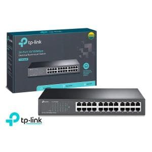 Switch TP-LINK 24 Puertos 10/100 Mbps Rackeable (TL-SF1024D)