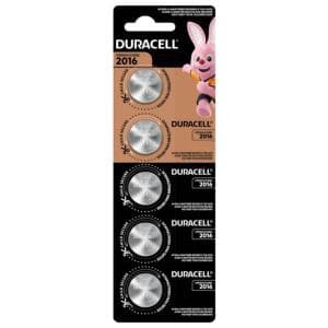Pila Duracell CR-2016 (CR2016B) X5