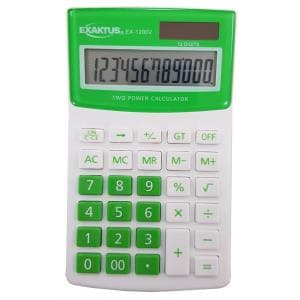 Calculadora Exaktus EX-1200V Verde