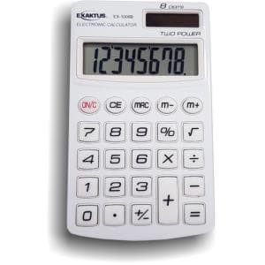 Calculadora Exaktus EX-1000B Blanco